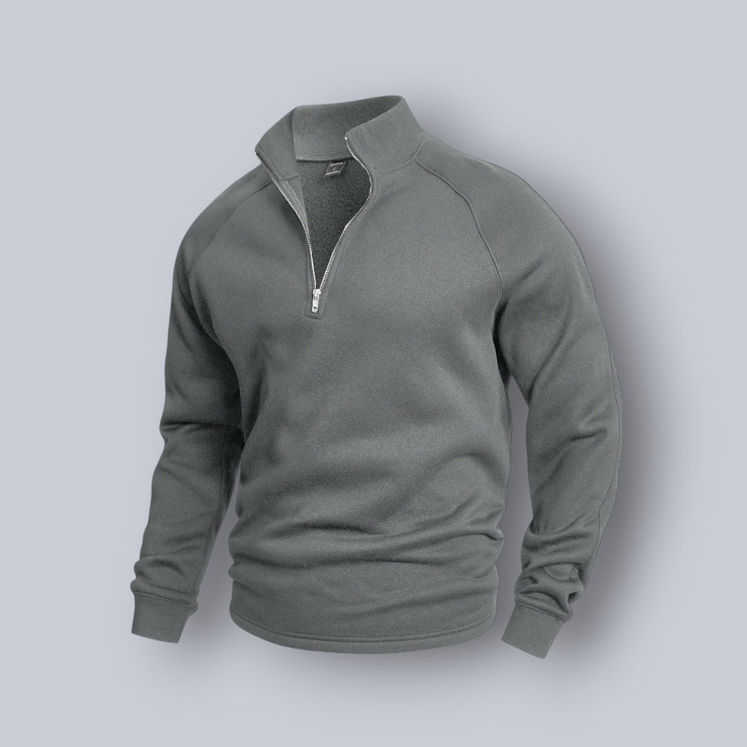 Jonas™ - Ledig Half-Zip Tröja