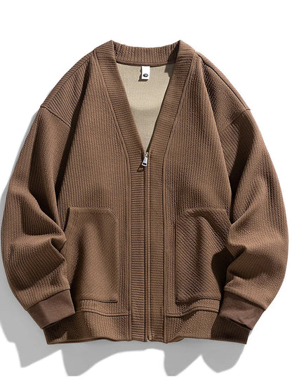 Linus™ - Stickad Zip Cardigan