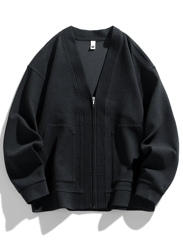 Linus™ - Stickad Zip Cardigan