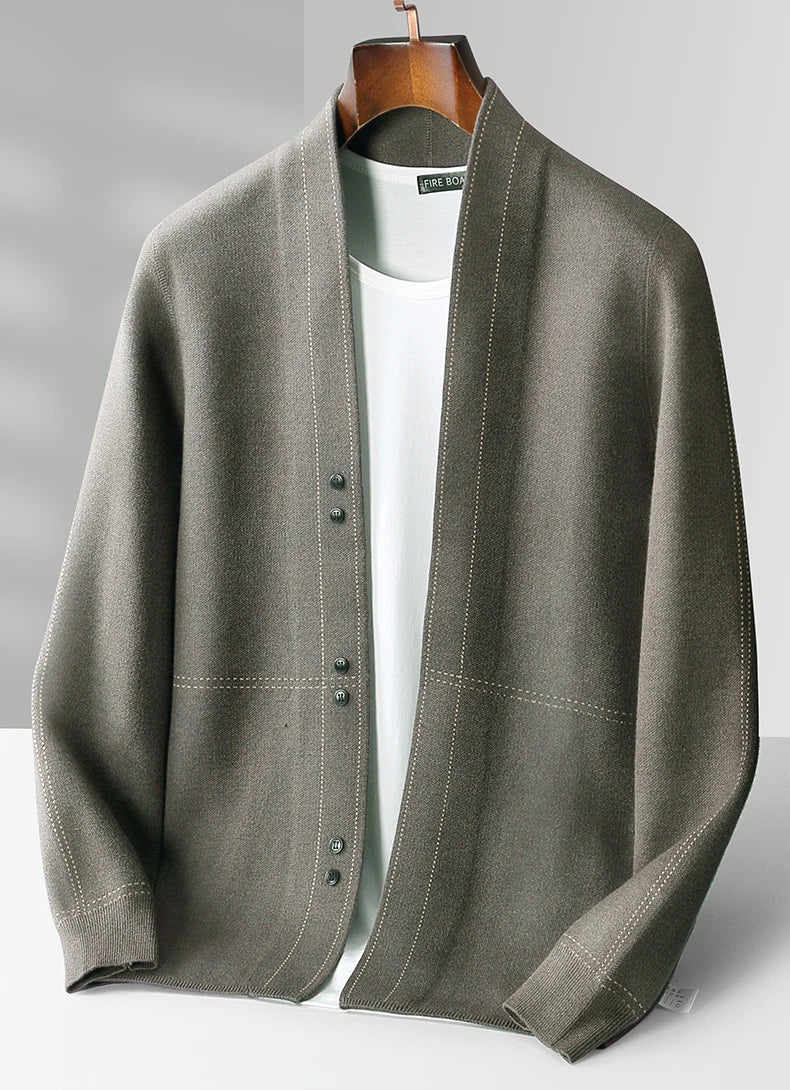 Max™ – Ullstickad Cardigan